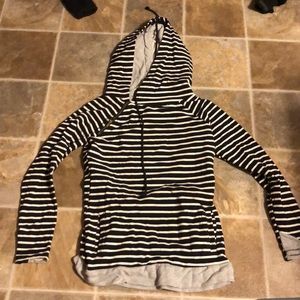 Mindy Mae Market double hood sweatshirt